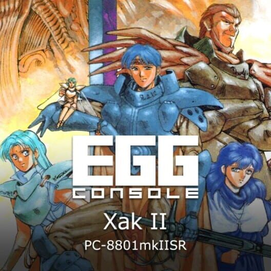 Eggconsole Xak II PC-8801mkIISR cover image