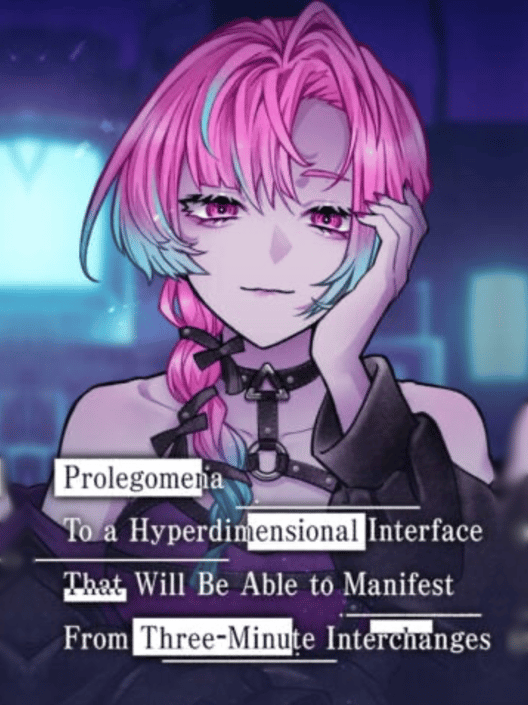Prolegomena to a Hyperdimensional Interface That Will Be Able to Manifest From Three-Minute Interchanges
