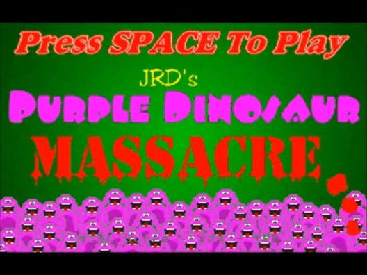 Purple Dinosaur Massacre cover