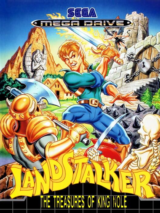 Landstalker: The Treasures of King Nole 封面