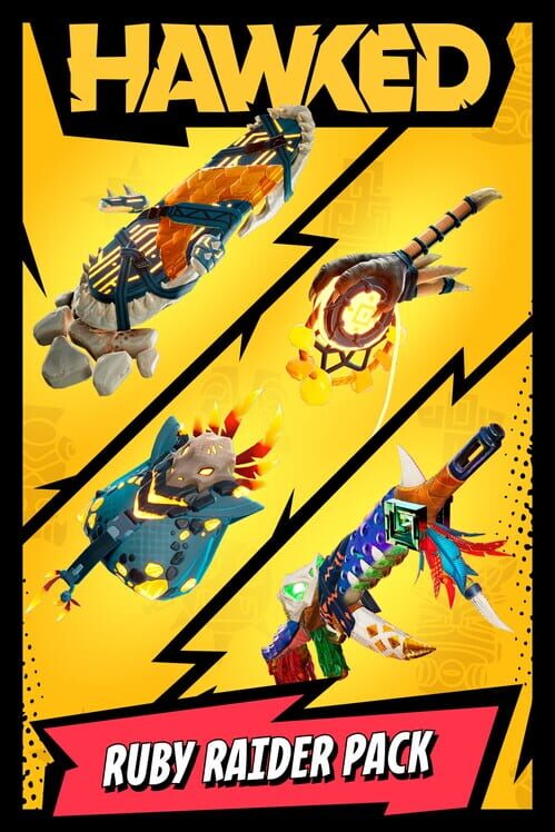 Capa de Hawked: Ruby Raider Pack