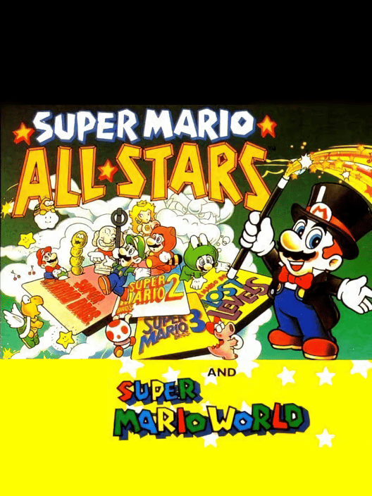 Super Mario All-Stars and Super Mario World 封面