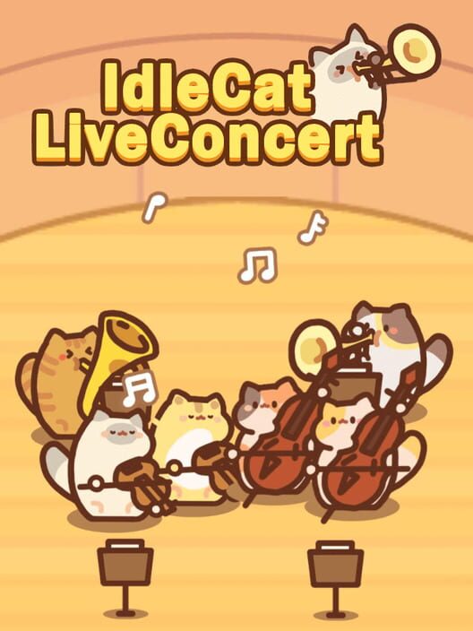 Google Play Store cover for Idle Cat Live Concert