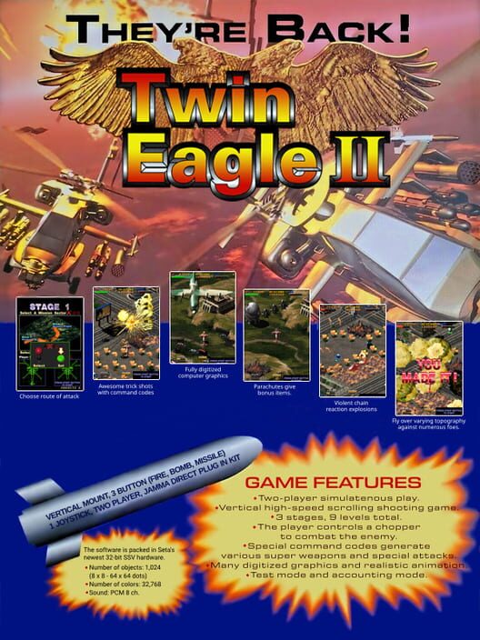 Twin Eagle II: The Rescue Mission cover