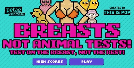 Breasts, Not Animal Tests! cover