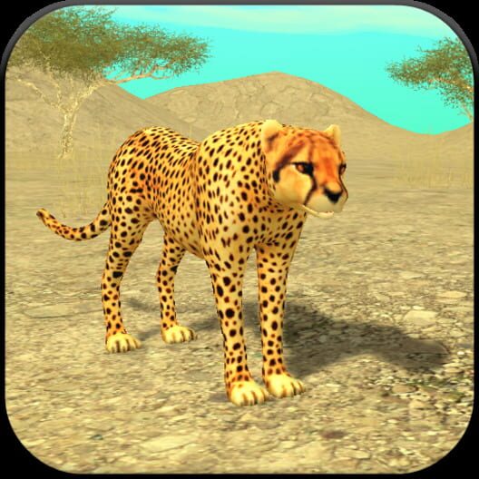 Google Play Store cover for Wild Cheetah Sim 3D