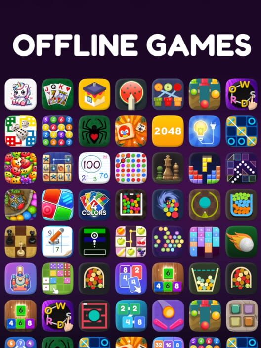 Google Play Store cover for Offline Games No WiFi internet