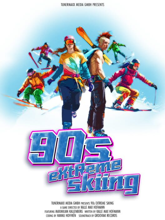 90s Extreme Skiing