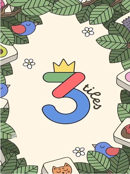 Google Play Store cover for 3 Tiles - Tile Matching Games