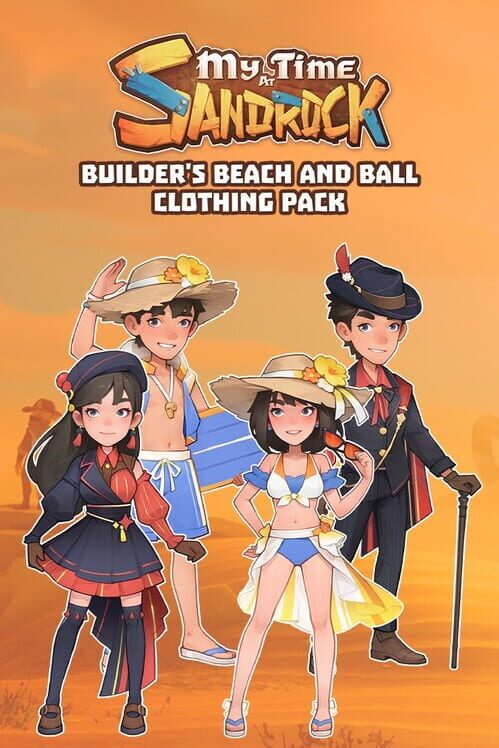 Capa de My Time at Sandrock: Builders Beach and Ball Clothing Pack