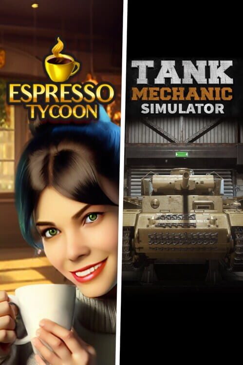 Espresso Tycoon & Tank Mechanic Simulator cover art