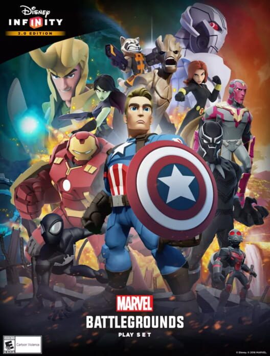Capa de Disney Infinity 3.0: Marvel Battlegrounds