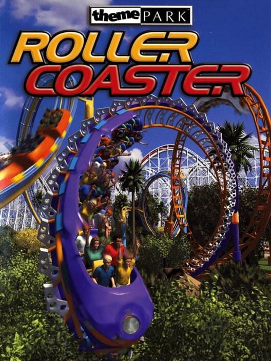 Theme Park Roller Coaster poster