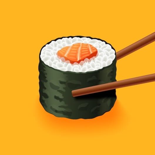 Google Play Store cover for Sushi Bar Idle