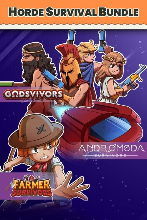 Horde Survival Bundle Xbox: Andromeda, Godsvivors and Farmer Survivors cover art