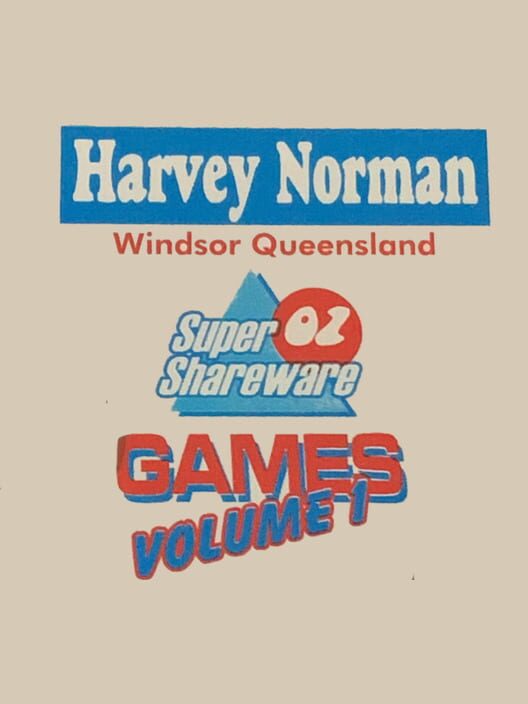 Harvey Norman: Windsor Queensland - Super Shareware: Games Volume 1 Cover