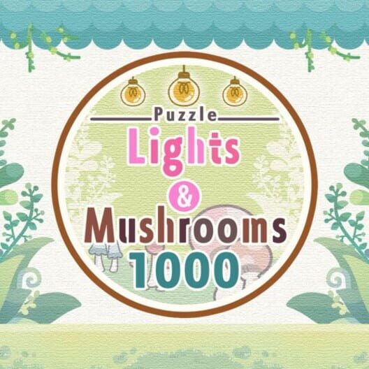 Puzzle Lights and Mushrooms 1000 cover image