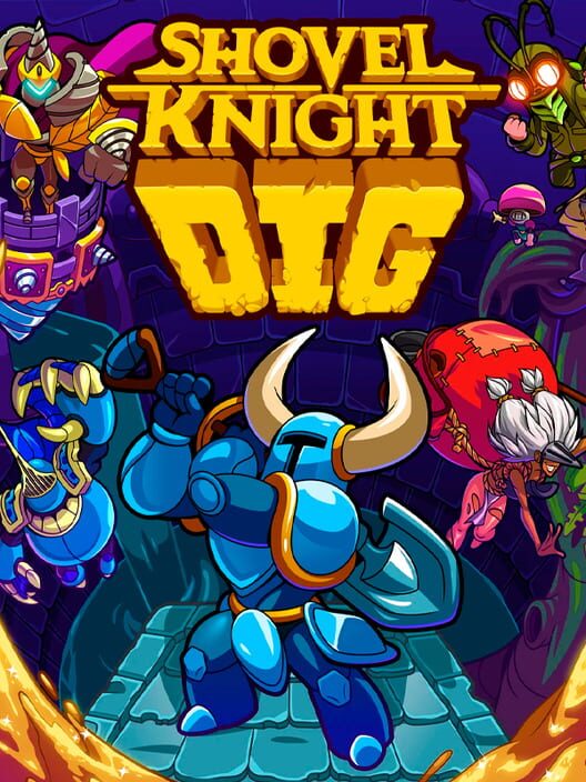 Shovel Knight Dig poster