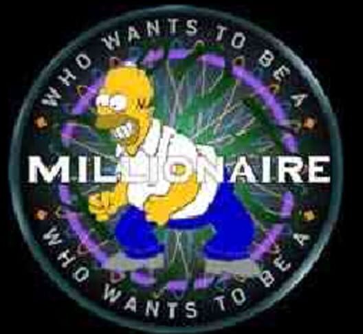 Simpsons Millionaire cover