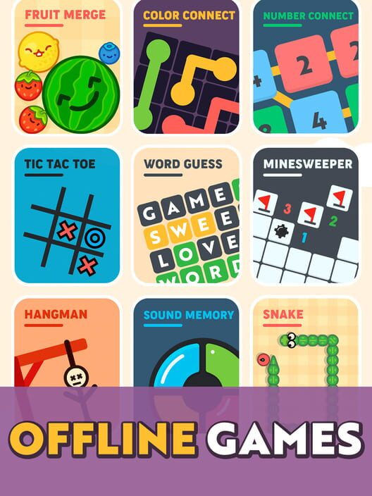 Google Play Store cover for Offline Games - No Wifi Games