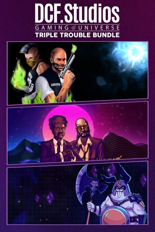 DCF Universe Triple Trouble Bundle cover art