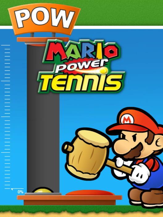 Mario Power Tennis: Hammer Power poster