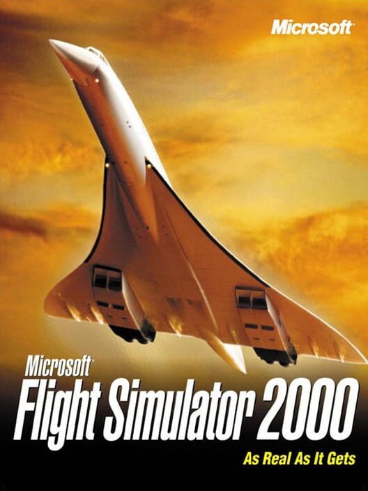 Microsoft Flight Simulator 2000 poster