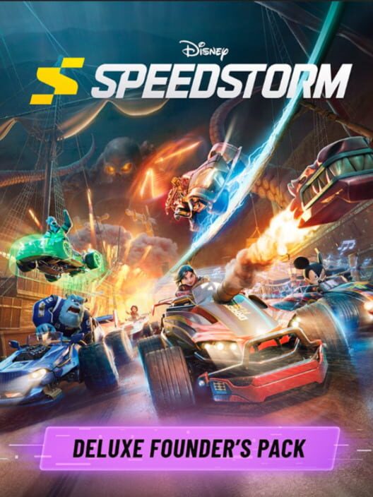 Capa de Disney Speedstorm: Deluxe Founder's Pack