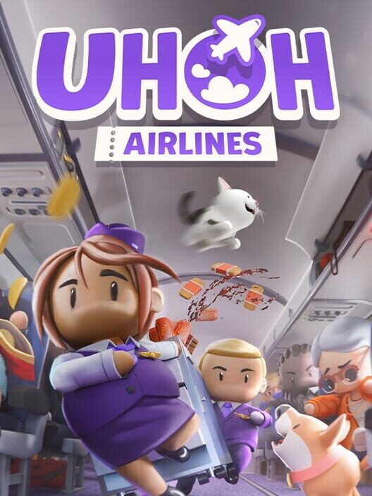 Uh Oh Airlines poster