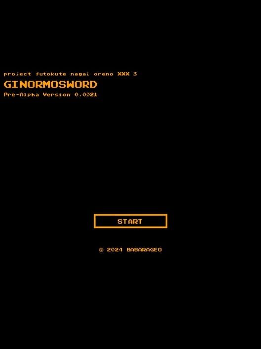 Ginormo Sword cover