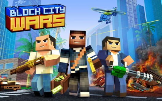 Google Play Store cover for Block City Wars: Vice World 3d