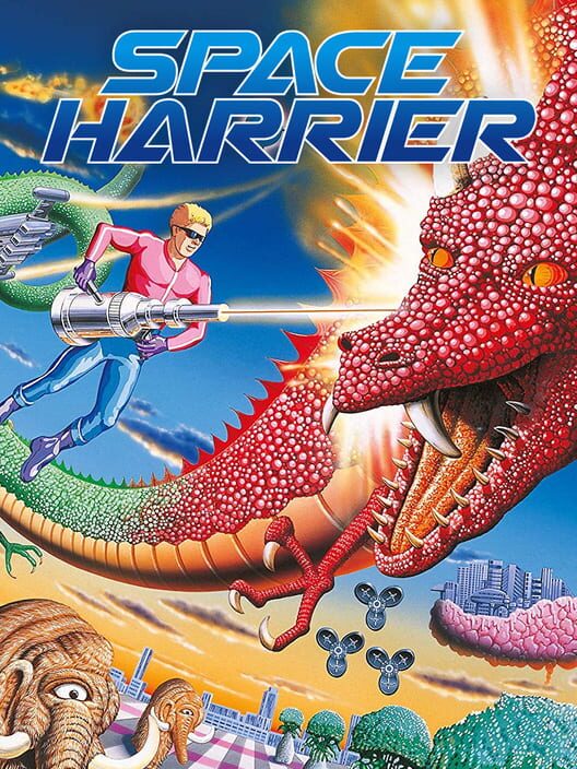 Capa de Space Harrier
