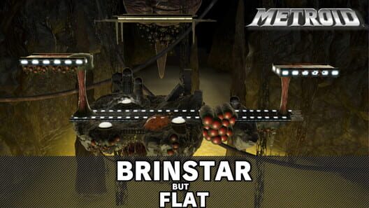 Super Smash Bros. Ultimate: Brinstar but Flat cover