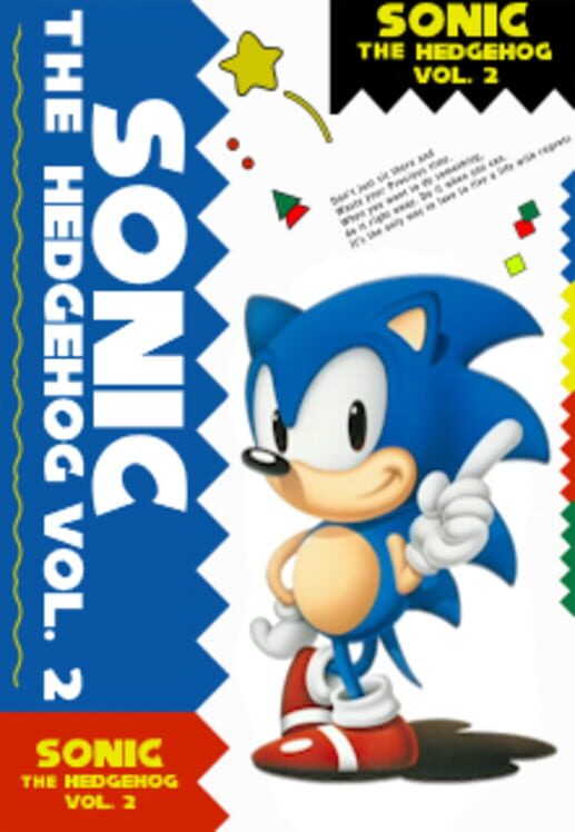 Sonic the Hedgehog Vol.2 cover