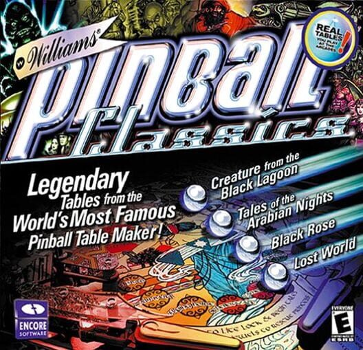 Williams Pinball Classics cover
