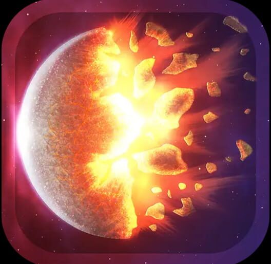 Google Play Store cover for Solar Smash 2D