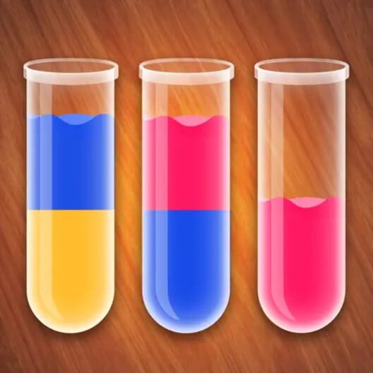 Google Play Store cover for Sort Em All -- Water Puzzle