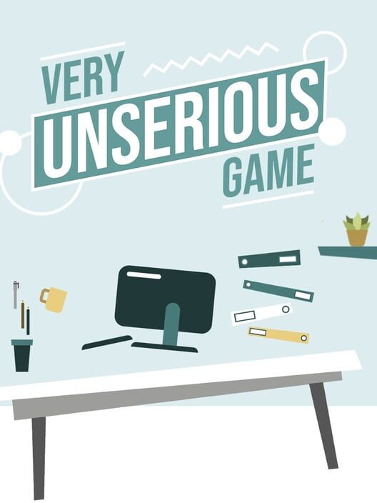 Steam cover for Very Unserious Game.