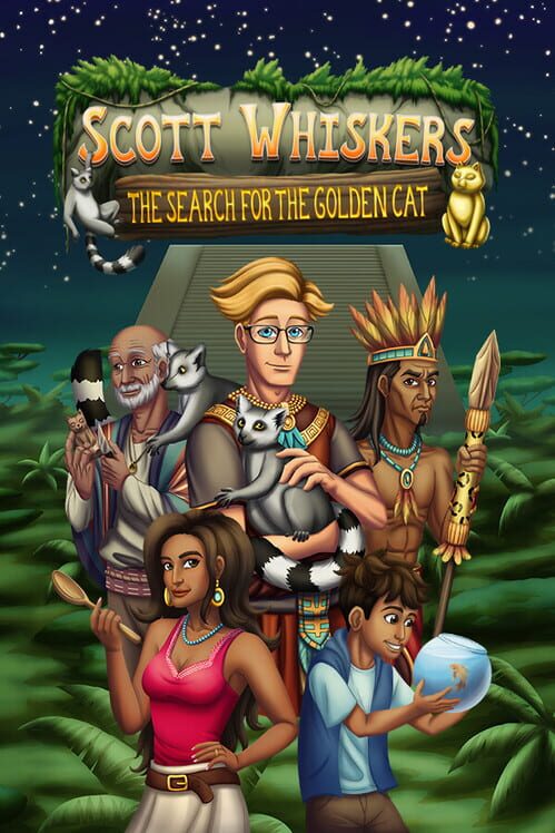 Capa de Scott Whiskers: The Search for the Golden Cat