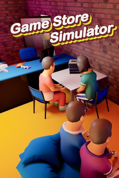 Steam cover for Game Store Simulator.