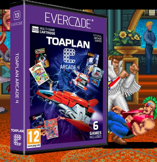 Capa de Toaplan Arcade 4