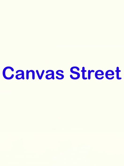 Capa de Canvas Street