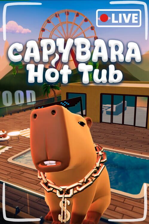 Steam cover for Capybara Hot Tub.