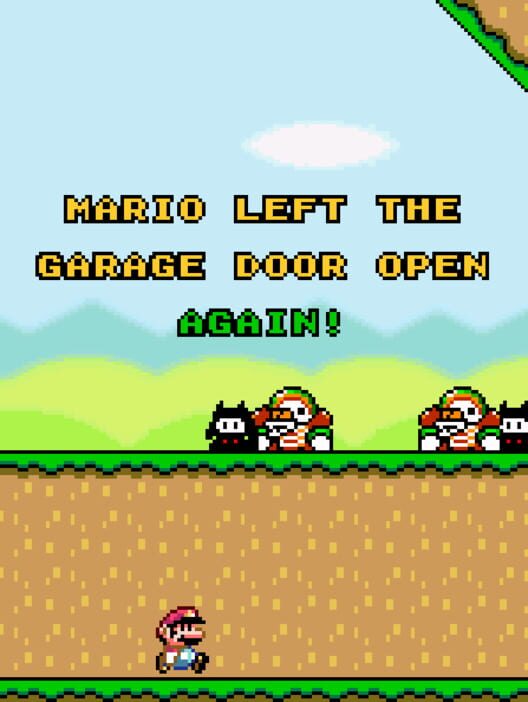 Mario Left the Garage Door Open Again! cover