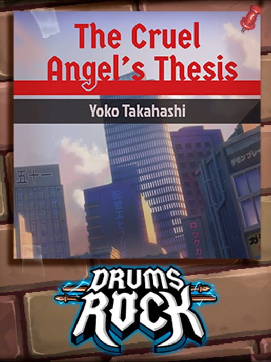 Capa de Drums Rock: Yoko Takahashi - 'The Cruel Angel's Thesis'