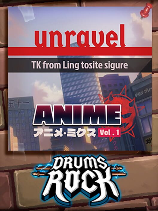 Capa de Drums Rock: TK from Ling tosite sigure - 'Unravel'