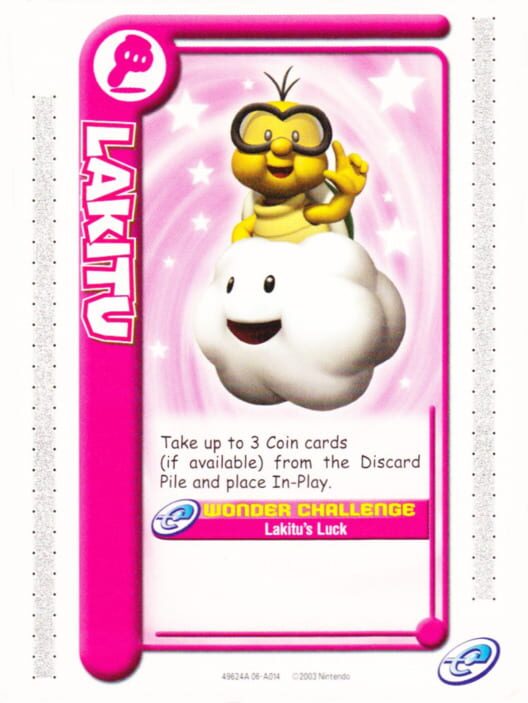 Mario Party-e: Wonder Challenge - Lakitu's Luck poster