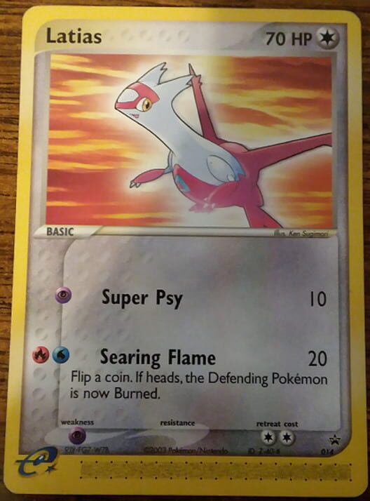 Pokémon-e Trading Card Game: Z-40-# - Latias poster