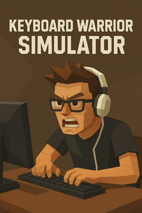 Capa de Keyboard Warrior Simulator