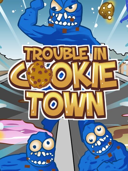 Capa de Trouble in Cookie Town